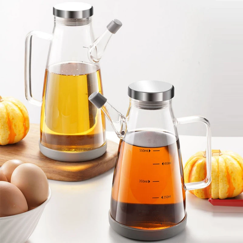Wholesale high quality high temperature resistant kitchen oil and vinegar dispenser bottle
