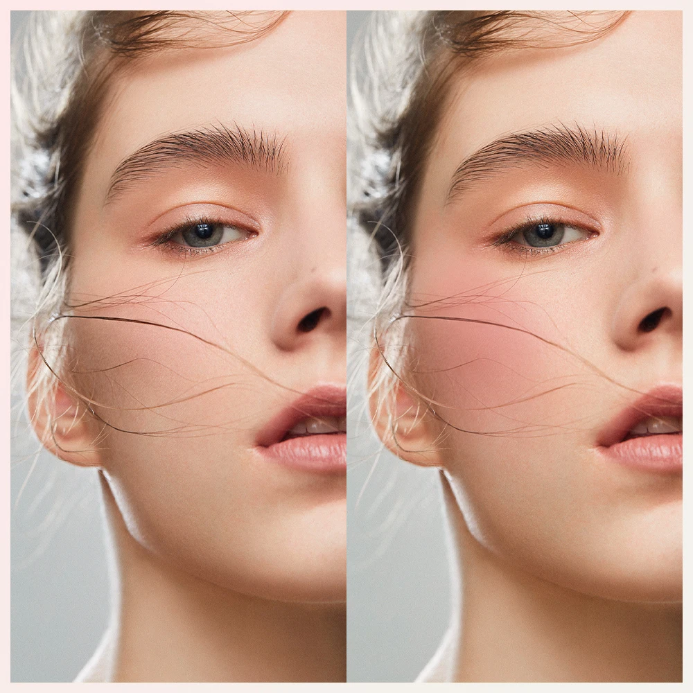 Jelly Blush Custom Logo Cream Blush Stick Blusher Private Label With Puff