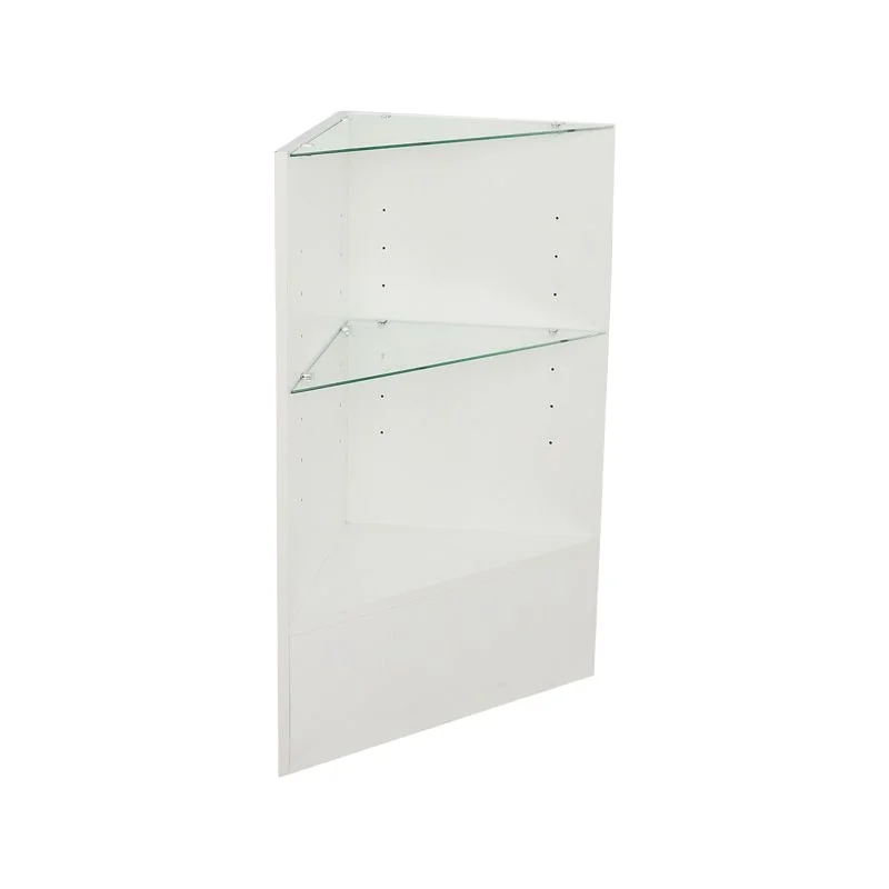 Best selling small wooden counter glass cabinet for retail shops display