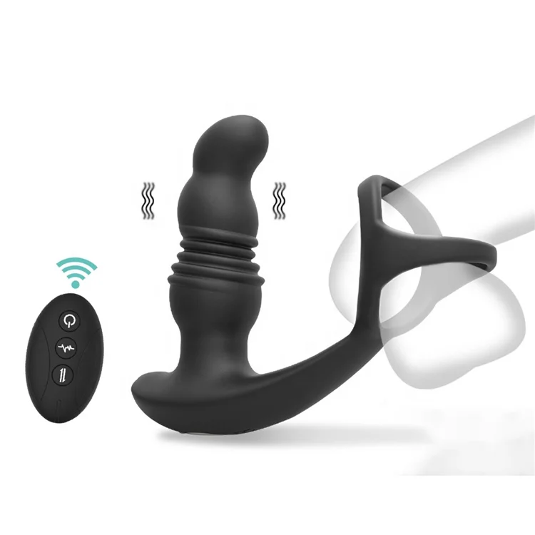 Silicone Telescopic Anal Plug Male Prostate Massager Adult Products Sex Toys For Men Masturbator Saudi Arabia Anal Plug