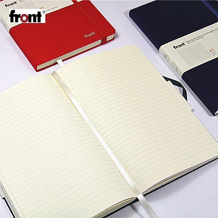 Оптовая продажа, блокноты с индивидуальным принтом a5 из искусственной кожи в твердом переплете, журнал с подкладкой, блокноты на 400 страниц с жесткой обложкой