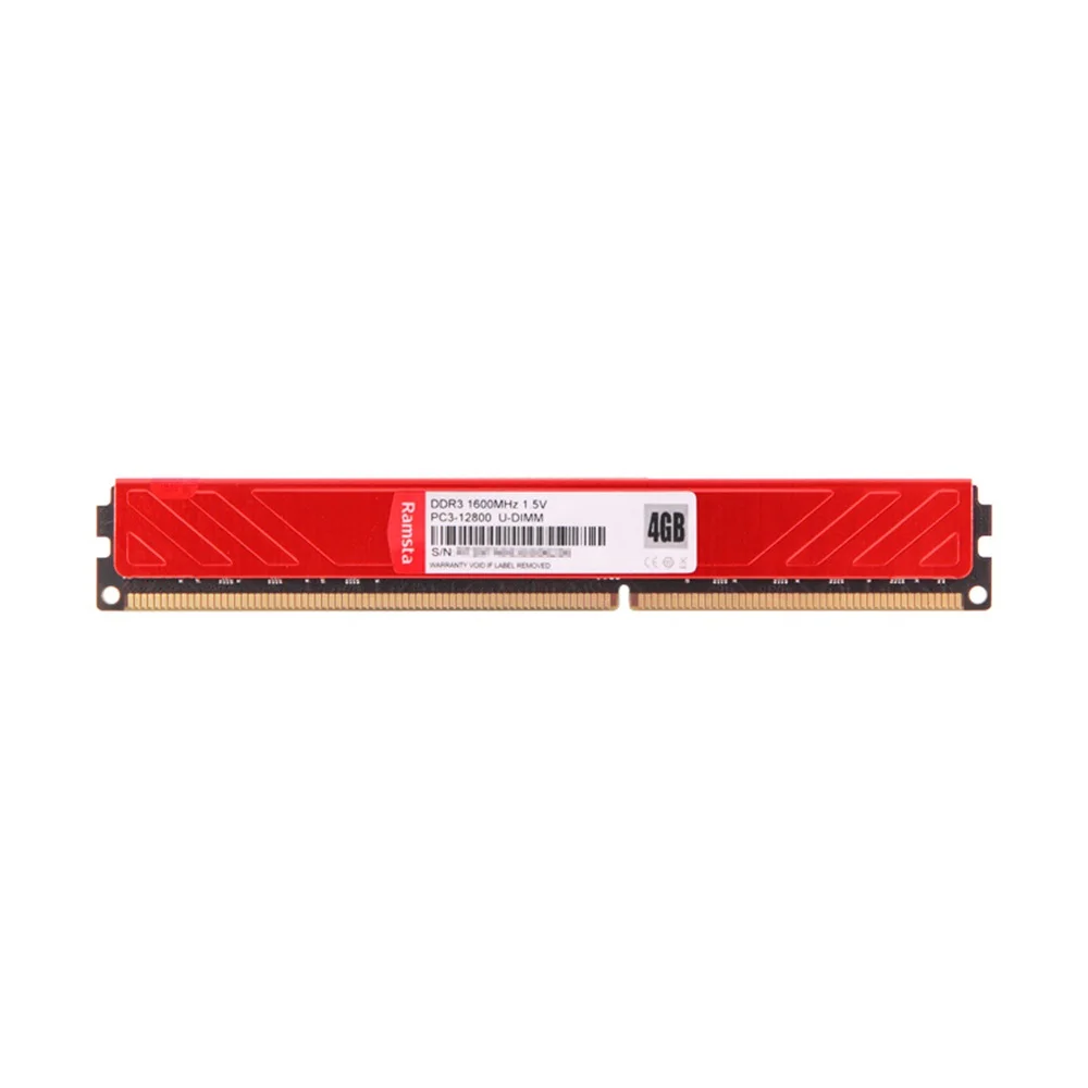 Детали для компьютера, оперативная память Ramsta DDR 3 1600 МГц, ОЗУ для настольного компьютера 4 ГБ 8 ГБ DDR3, компьютерные аксессуары, ОЗУ для ПК