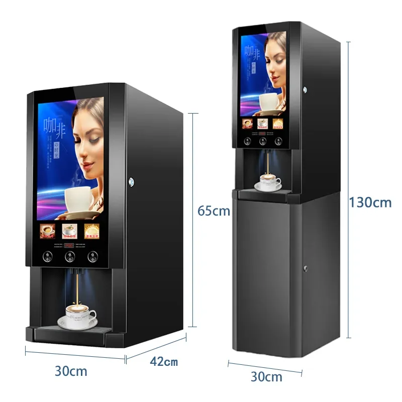 Best Selling Freestanding Commercial Intelligent Desktop Economical Instant Bean To Cup Automatic Vending Coffee Machine