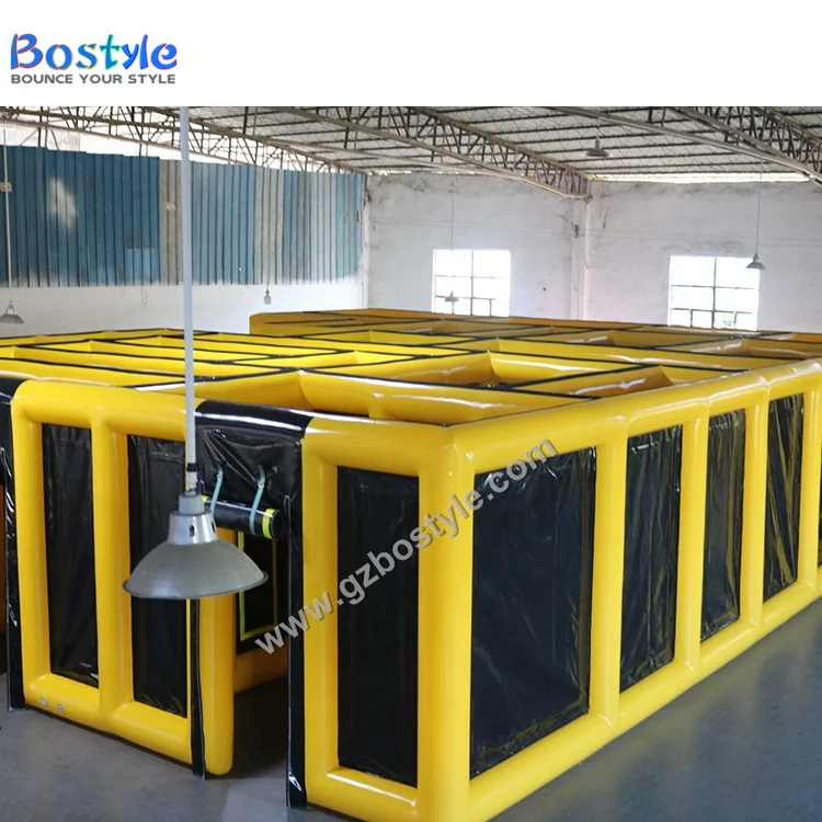 High quality kids inflatable tunnel maze inflatable laser maze inflatable halloween maze for sale