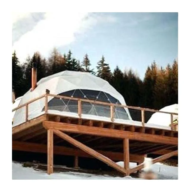 Customized Size Aluminum Alloy Party Restaurant Geodesic Dome Event Tents For Sale