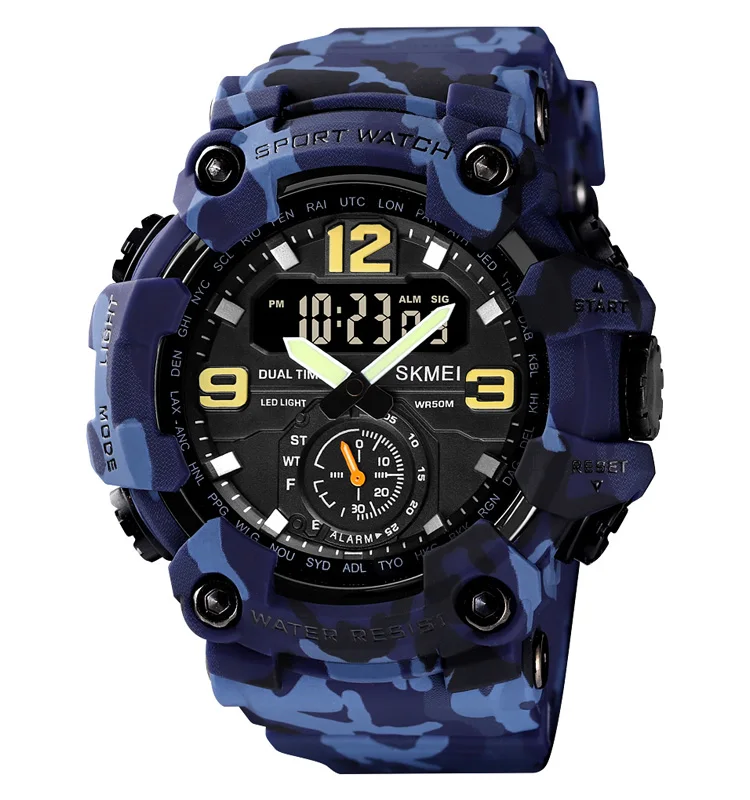 SKMEI 1637 Shock Watches Men Wrist Relojes Hombre Digital Sports Waterproof Watch Wholesale