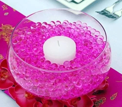 wholesale home decoration polymer water beads for flower pot plant