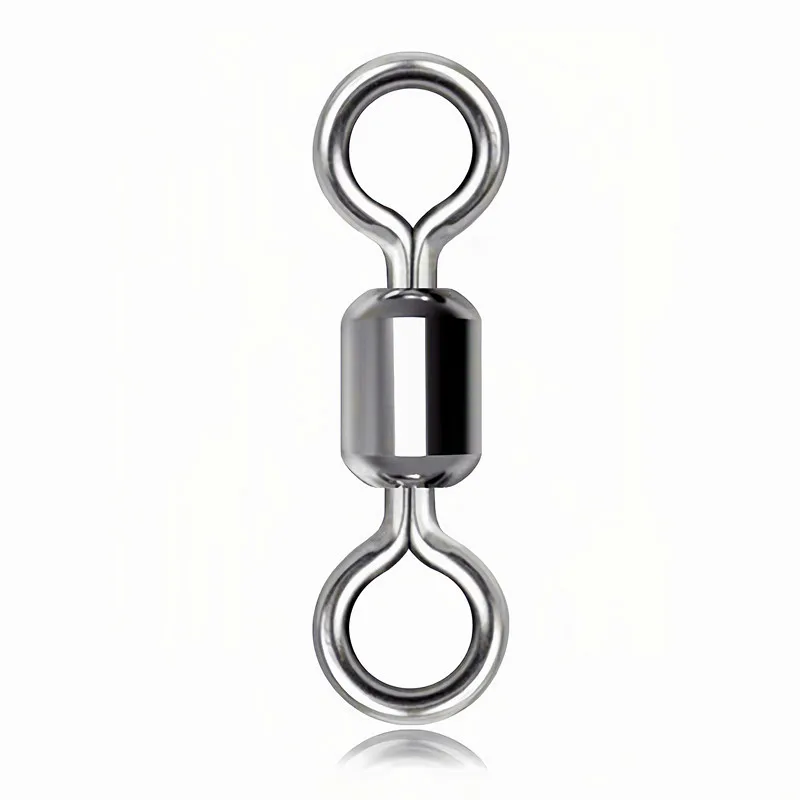 Good Selling Fishing Accessories All Stainless Steel Swivels American Rotary Connector Fishing Crane Rolling Swivel