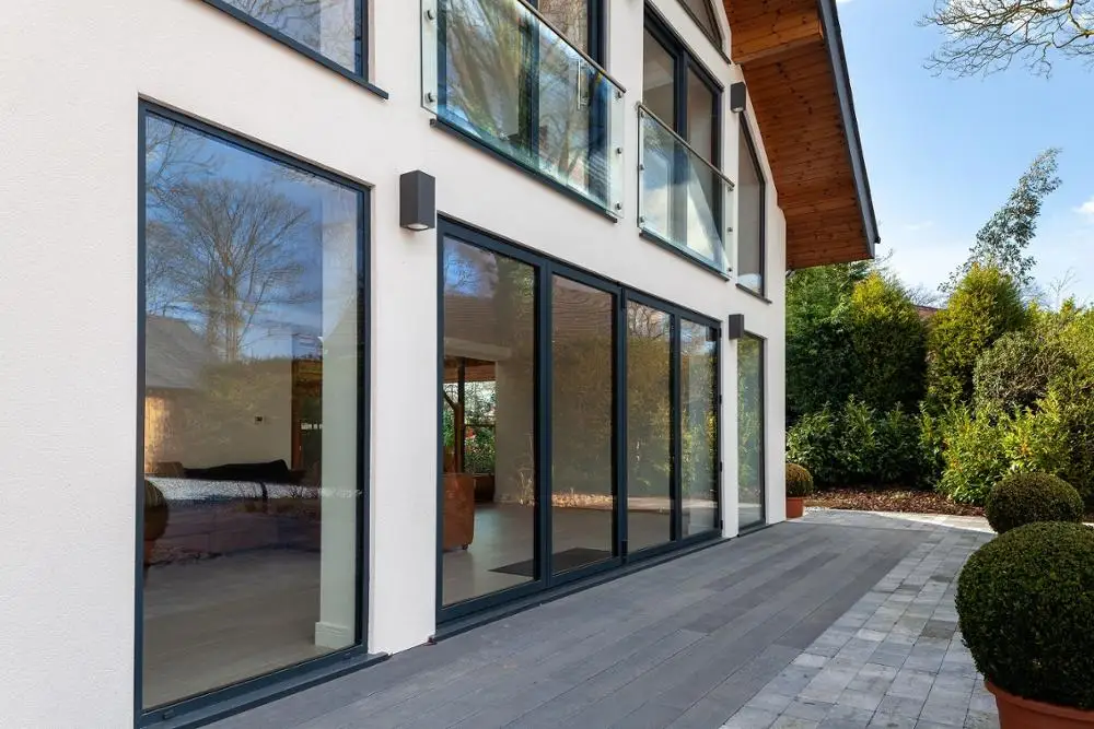 WEIDUN High quality broken bridg aluminum folding Courtyard security Convenient and aesthetically pleasing Support customization