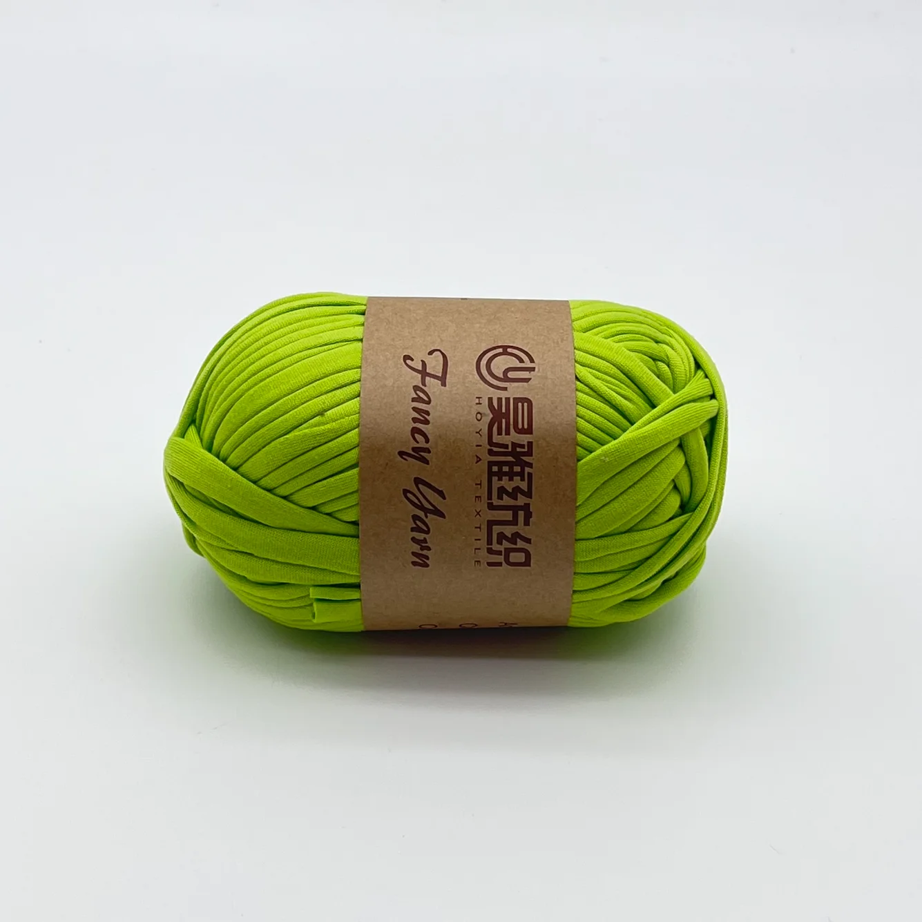 Fancy space dyed t shirt yarn crochet diy t-shirt ppp yarn crochet hand knitting for bags