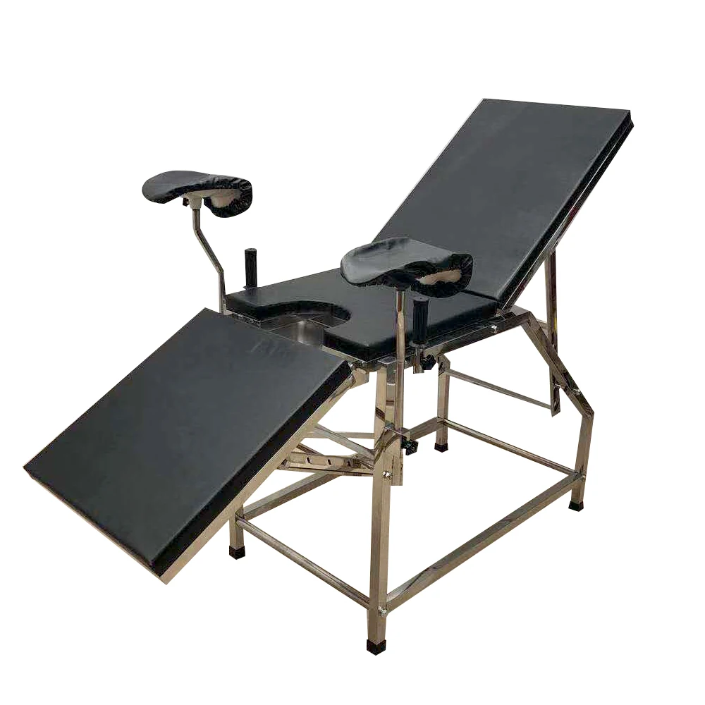 
Hospital Manual Gynecology Examination Chair obstetric delivery bed 