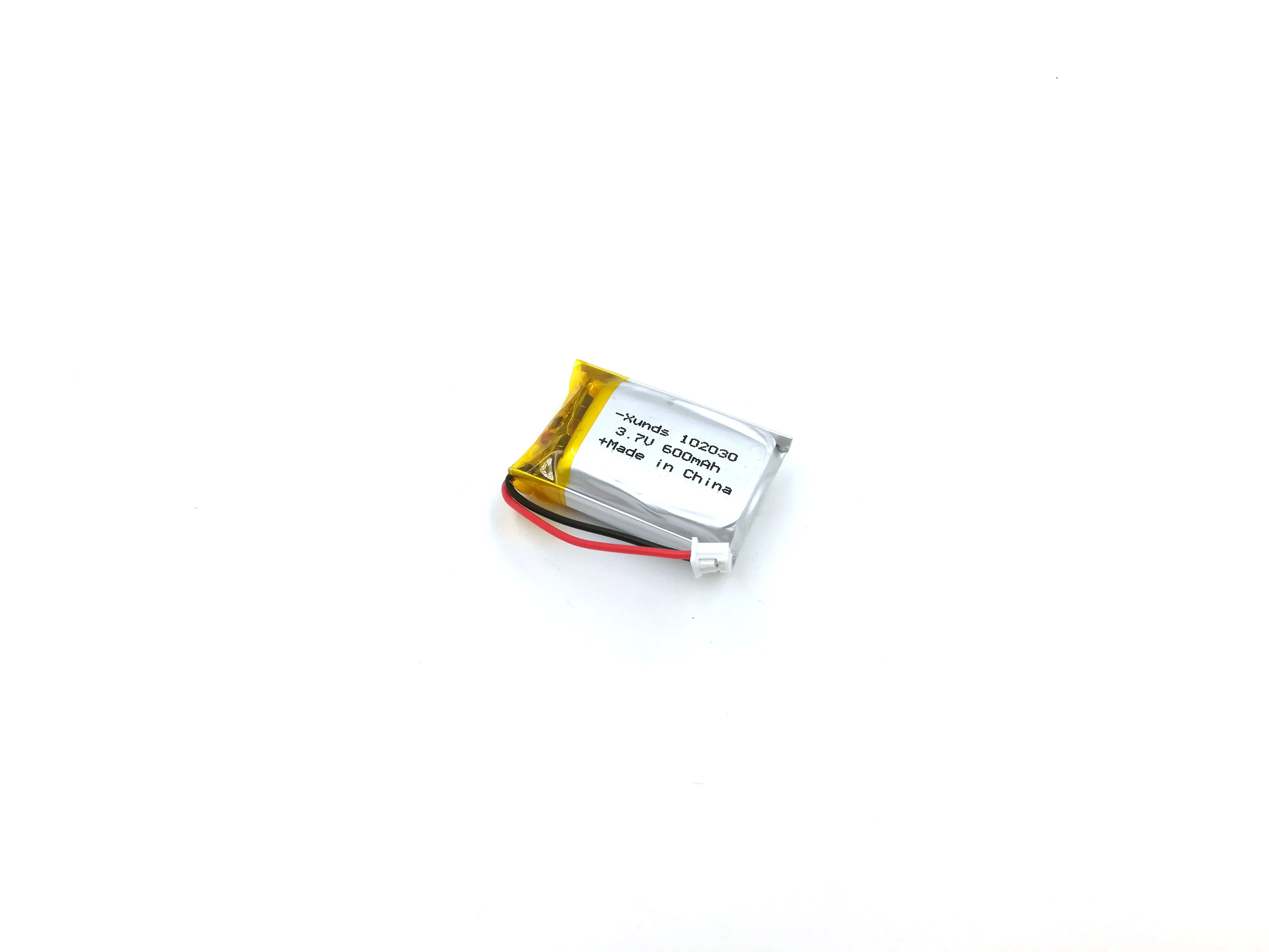 Manufacturer wholesale high quality rechargeable polymer lithium battery 3.7V 600mA 102030