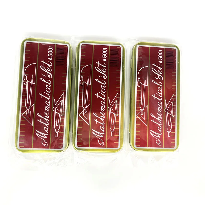 Лучшая покупка 9 шт. металлический класс A5001 Компас для учителя математический набор математические