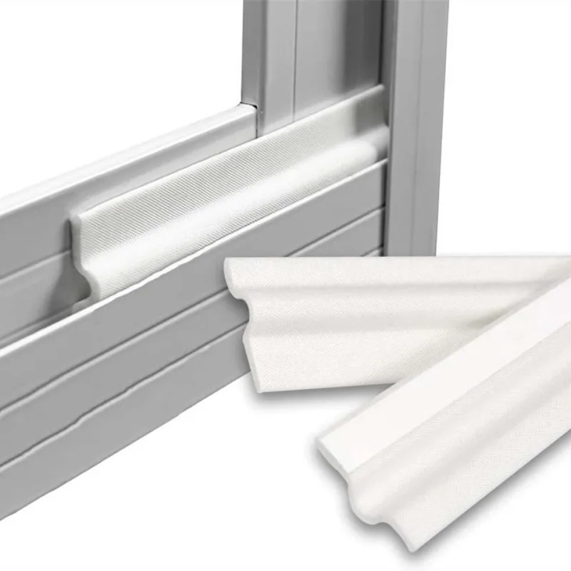 pu foam sealing strip sliding doors and windows edge aluminum door frame door corner backed adhesive anti-abrasion