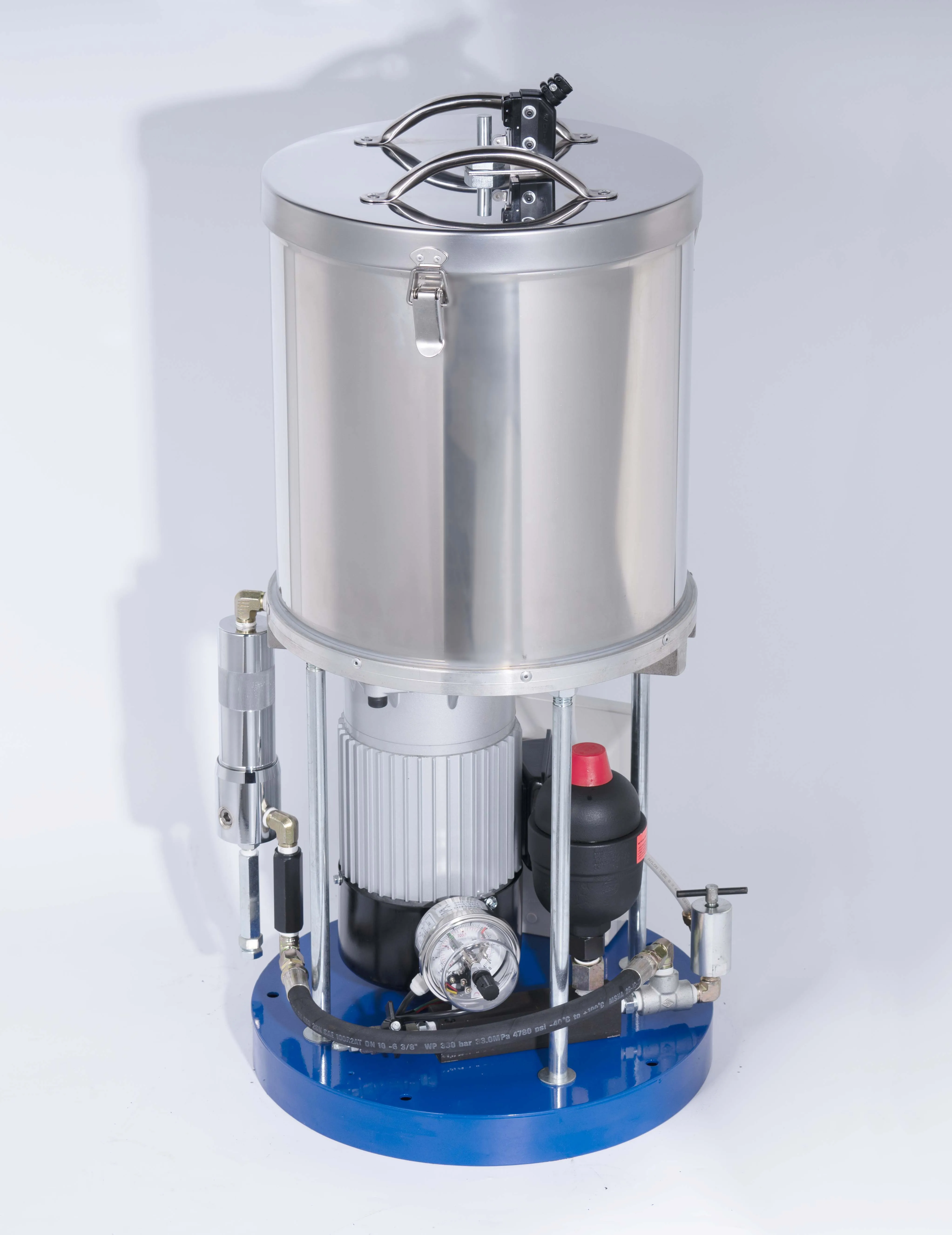 Manufacturing Oiling Equipment Set JY-83 High Pressure Grease Filter JY7-20 Electric Grease Pump