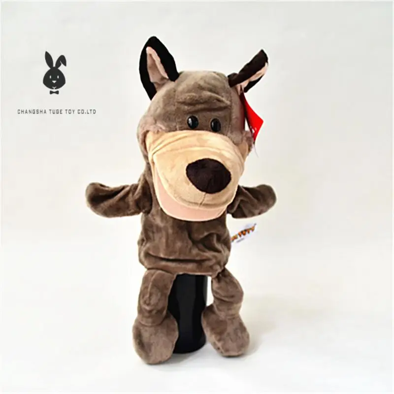 Plush Hand Puppet Plush Toy Manufacturer Wholesale Animal Kindergarten Performance Hand Control Storytelling Animal Teddy Bear