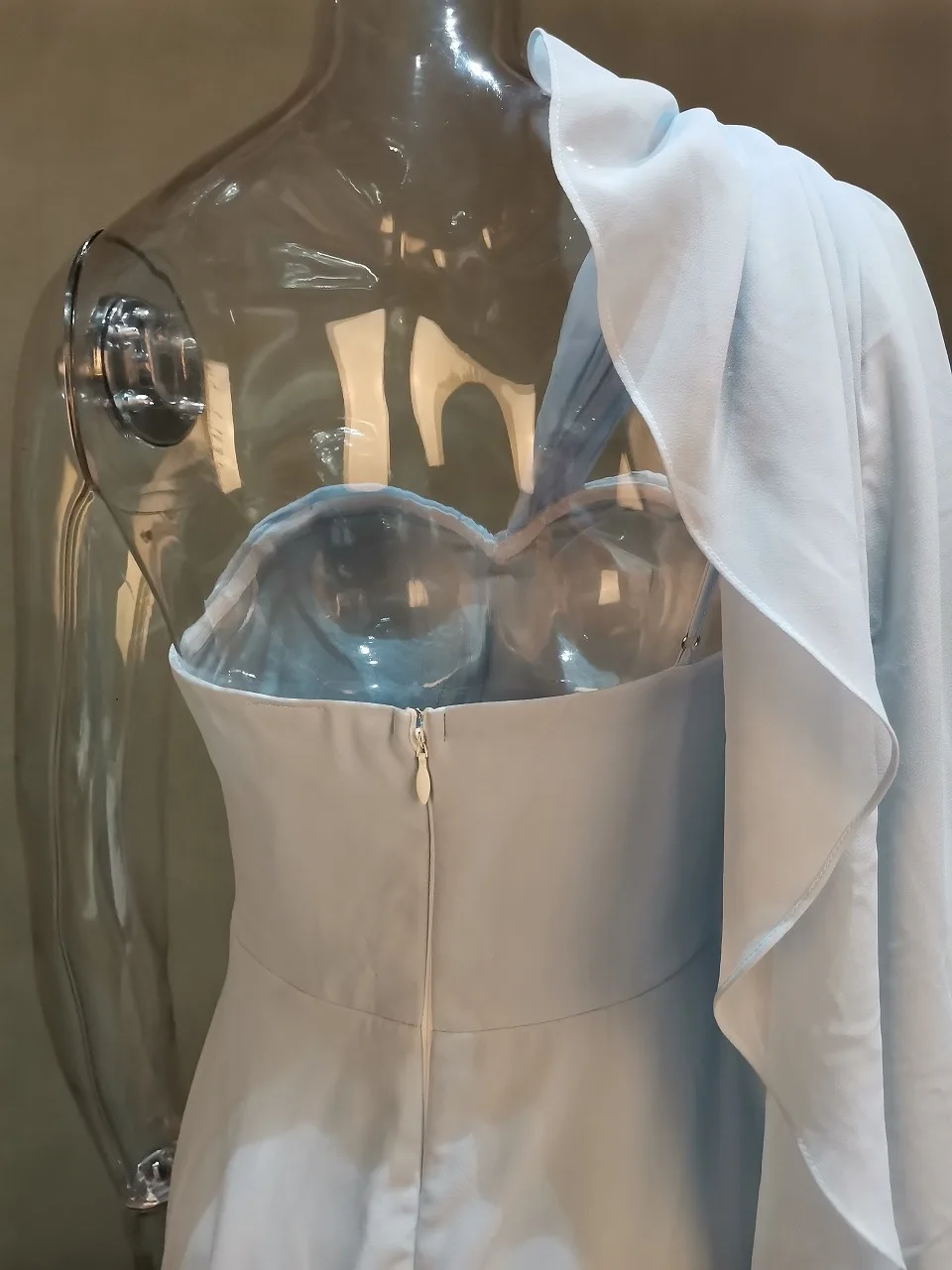 New Arrivals Strapless  High Quality Lady Elegant backless satin prom long Party Dresses Women  Evening Dress