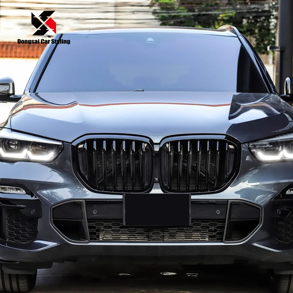 Новые товары АБС Одиночная решетка глянцевая черная для BMW X5 серии G05 2019-в передней