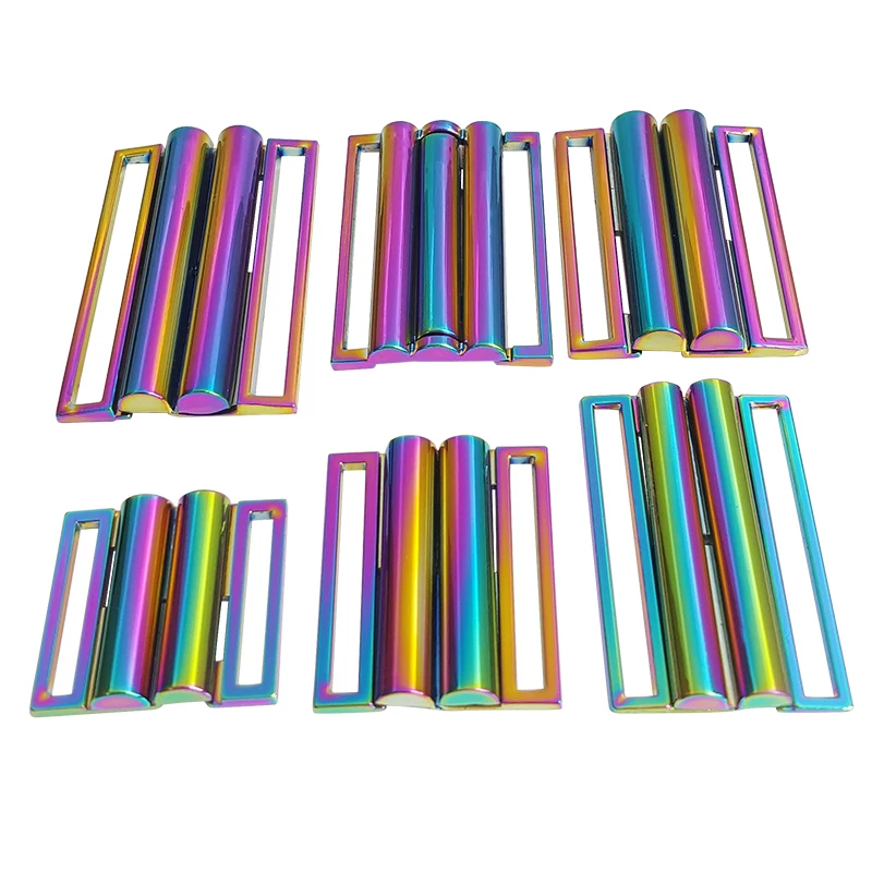 Оптовая продажа Пряжка для одежды из цинкового сплава нижнего белья металлическая пряжка бикини аксессуары