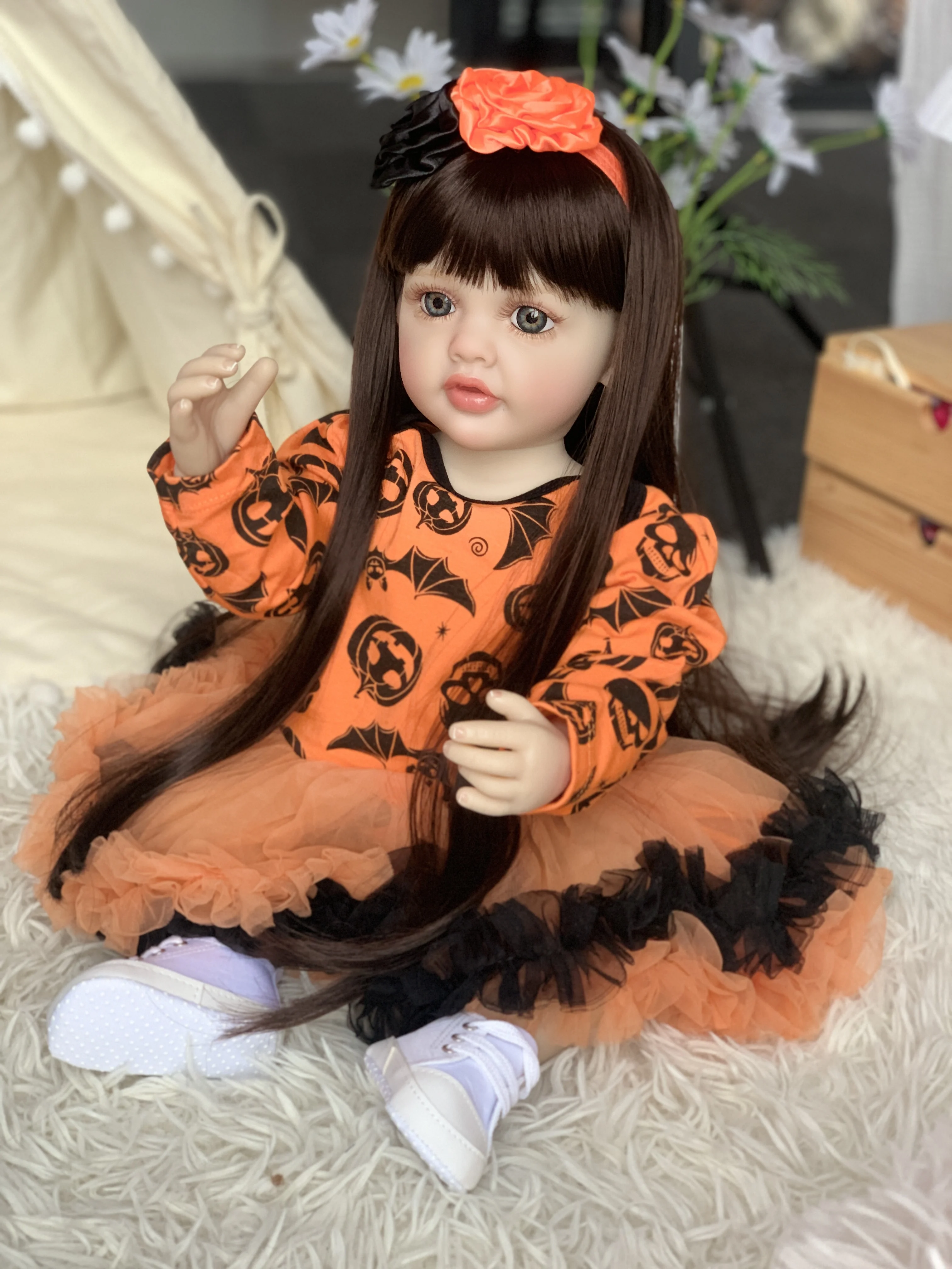 Sony Angel Big Porcelain 20cm Dress Toys Pou Elsa Life Sized Love Pee Drinking 3d Reborn Dolls Sillicon