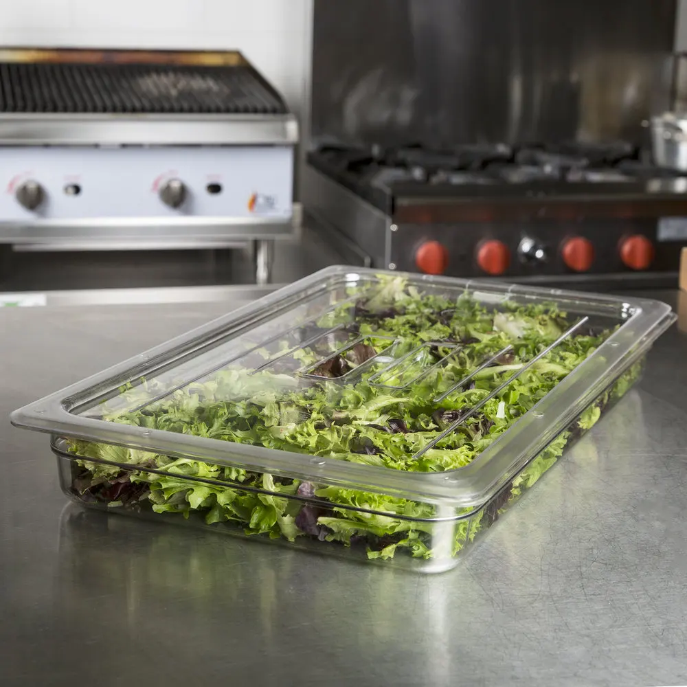 
Hotel buffet equipment 1/3 container NSF listed plastic GN food pan 