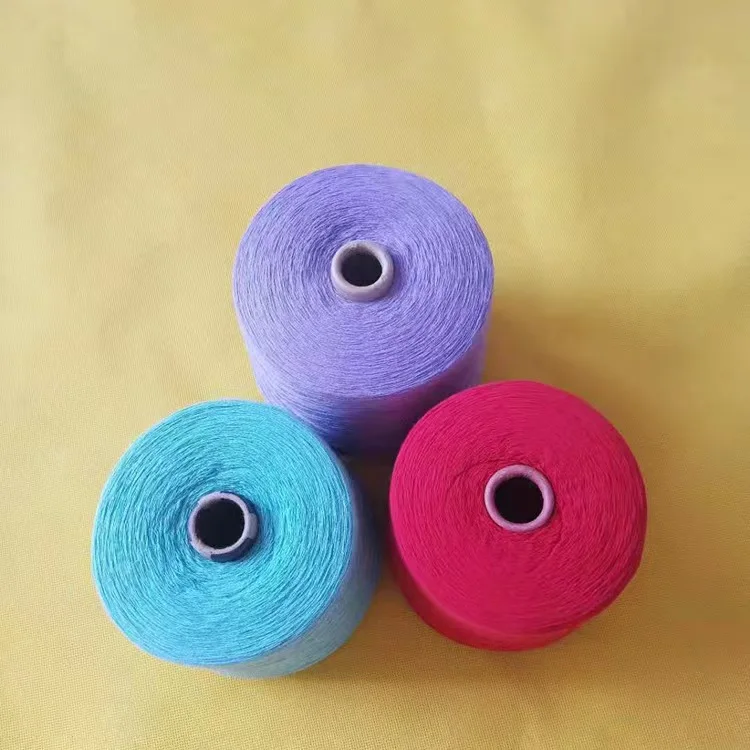 Manufacturer customizable RW 100%  Easy Dye Cationic Polyester Yarn  Knitting