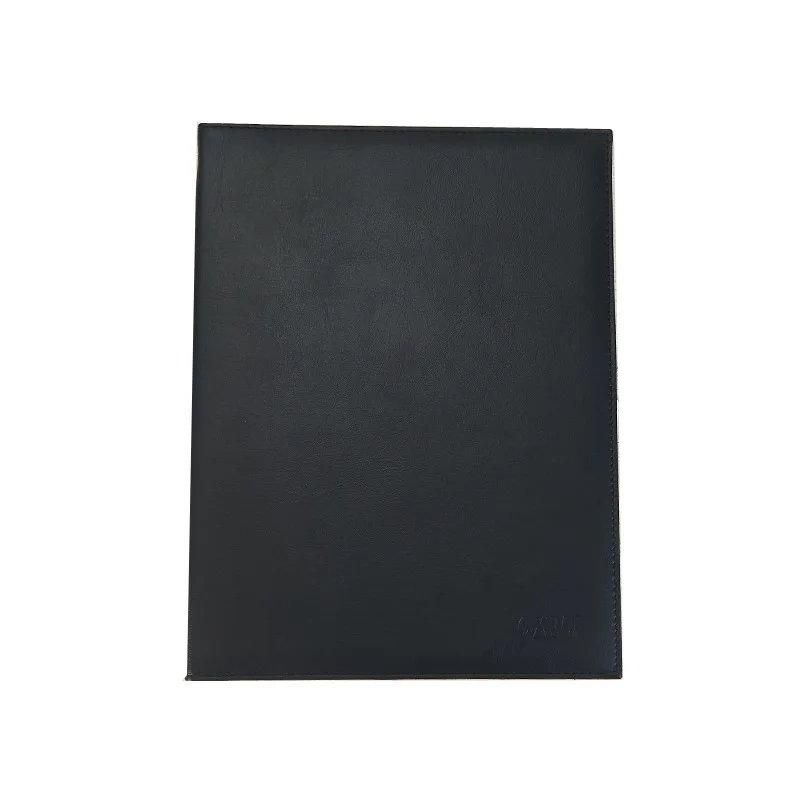 Custom Logo A4 Size Leatherette Certificate Holder Folder PU Degree Diploma Holder Cover