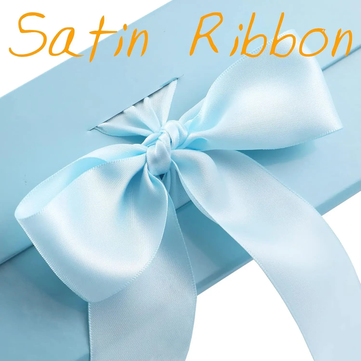 Custom color Magnetic Square Ribbon classic Party proposal gift box custom cosmetics chocolate christmas gift box packaging