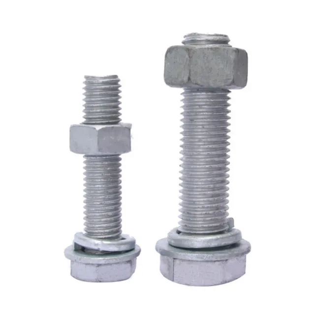 Wholesale High Quality 8.8 Grade Hex Bolts and Nuts M4 M6 M8 M10 M12-M36 DIN933 934
