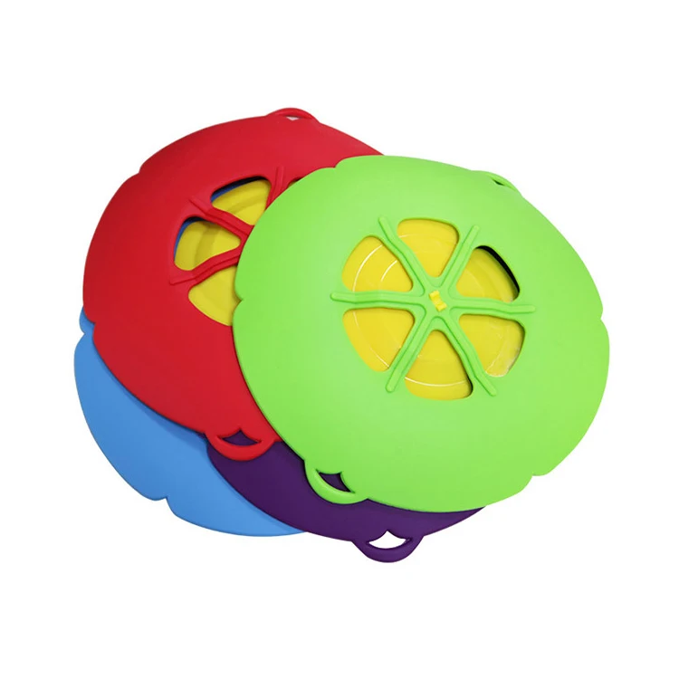 
Silicone Cooking Tool Boiling Over Pot Cover Spill Stopper Lid 