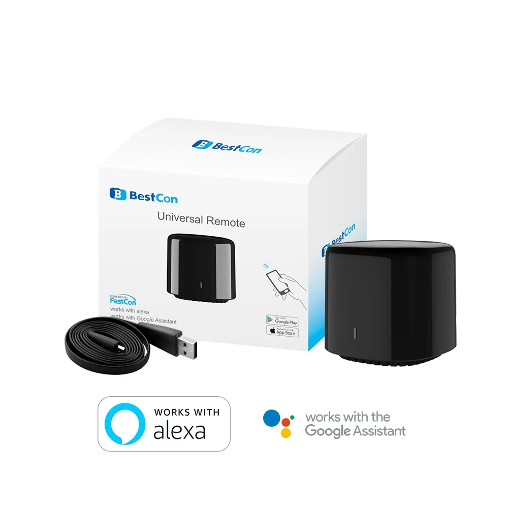  Bestcon mini и высококачественный портативный беспроводной контроллер для автоматизации умного дома WiFi/IR/4G Broadlink RM4C