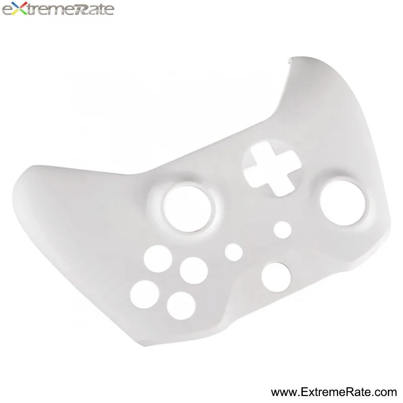 Soft Touch White Replacement Front Shell Top Shell Front Housing Faceplate Replacement Parts For Xbox One S Controller