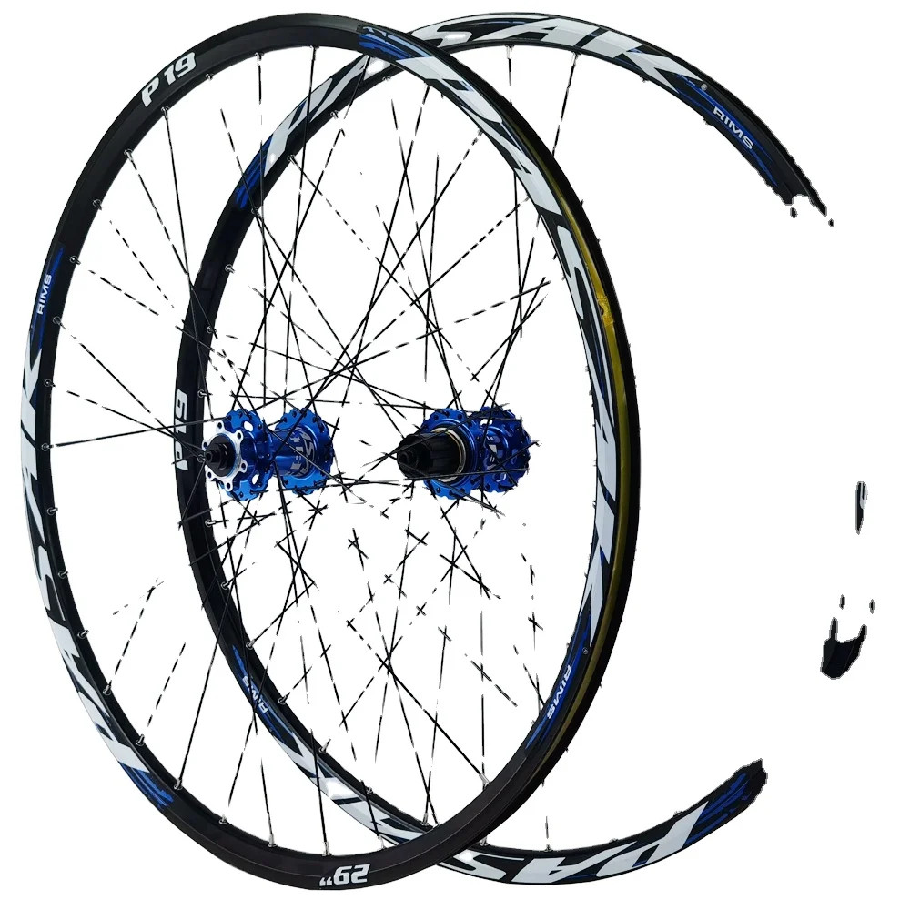 26' 29' 27.5' Disc Brake Mountain Bike Six Holes Centerlock MTB Bicycle 5 Sealed Bearings HG XD MS12 Alloy Rim Rear QR Thru