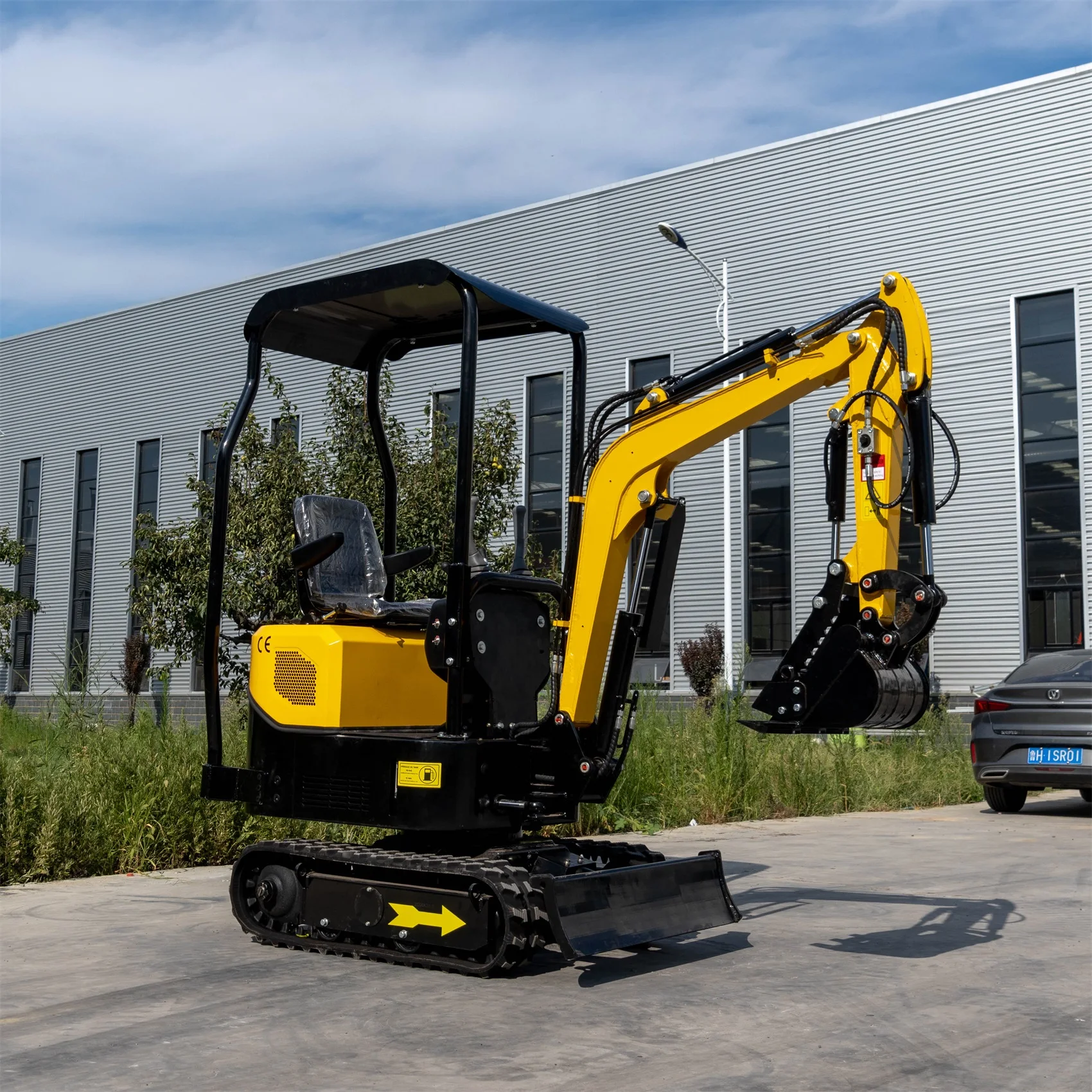 1000kg Hot sell  mini excavator 1ton  2ton 1.5 ton diesel engine  ce/epa garden  digging machinery