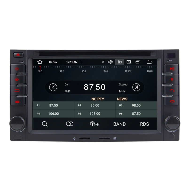 Car HD 6.2-inch Multimedia Digital Screen Wide Car Reversing Display Car DVD