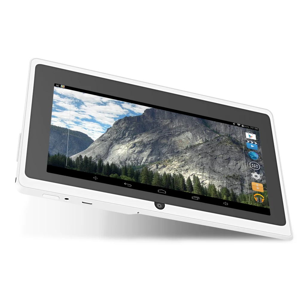 The latest model can be customized with 1GB RAM 16GB ROM quad-core HD display front and rear camera tablet PC
