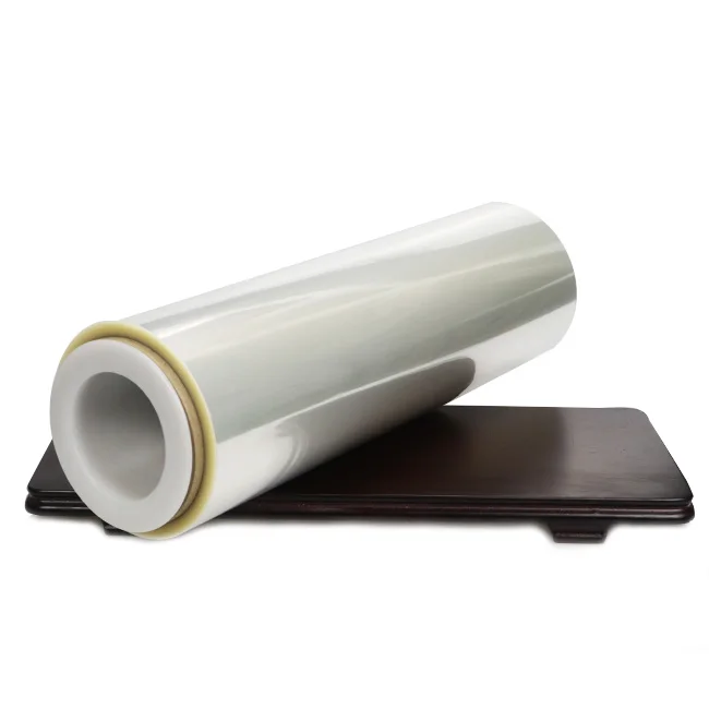 Wrapping Film Pla Biodegradable Food Packing Plastic Roll Lamin Polyethylene Transparent Pvc Film Soft Packaging Film 2 Roll
