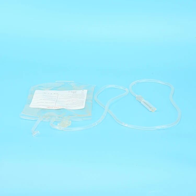
CE approved 450 ml disposable transfusion blood bag price 