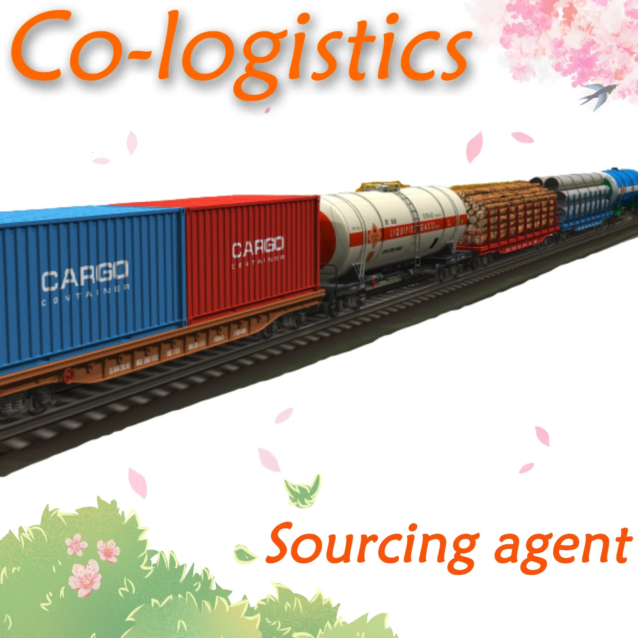 top 10 logistics company railway freight forward  from Shenzhen to Europe shipping freight for 20ft and 40ft container