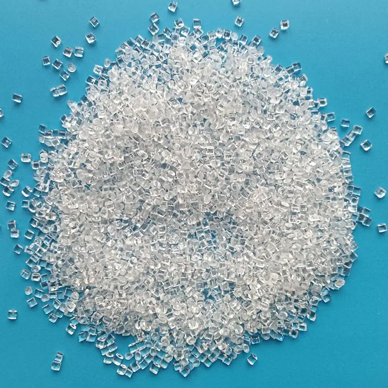 GRS certified chemical recycling regenerated matting PET bottle grade chip spinning grade used for textile fiber PET resin