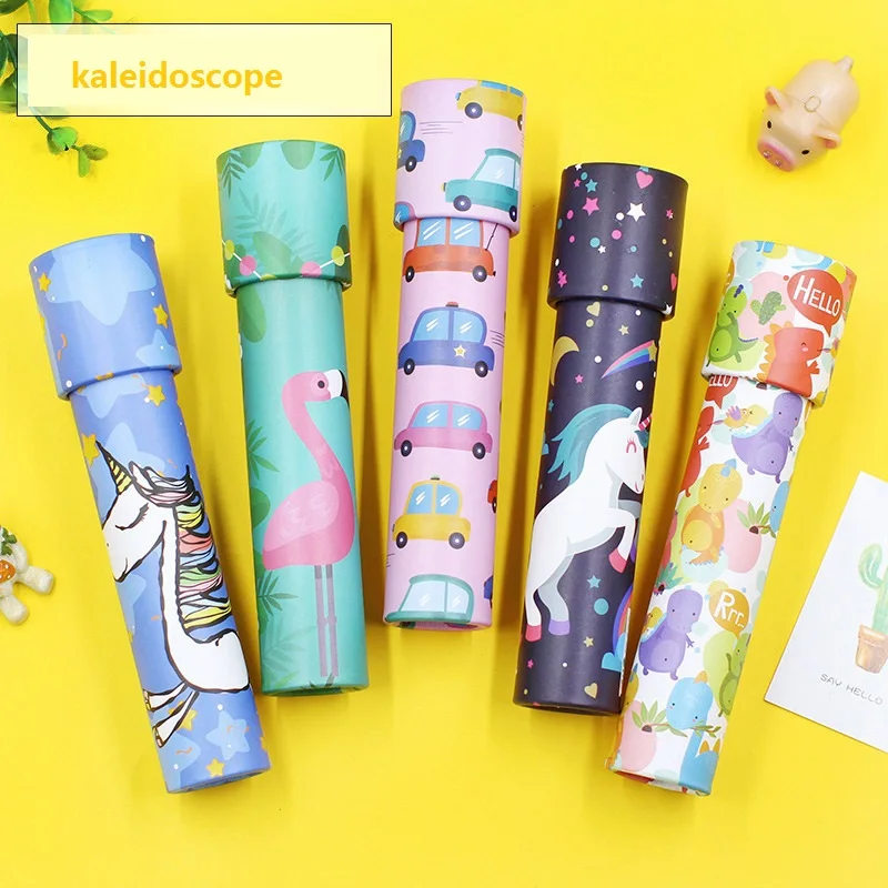 Hot Selling Colorful Rotating Kaleidoscope Kid Pretend to Explore Toys Toddler Toys Magic Kaleidoscop