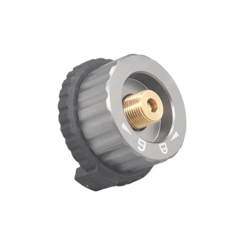 
Copper Core Portable Outdoor Camping Gas Stove Butane Gas Canister Adapter IPB Transfer Head Adaptor 