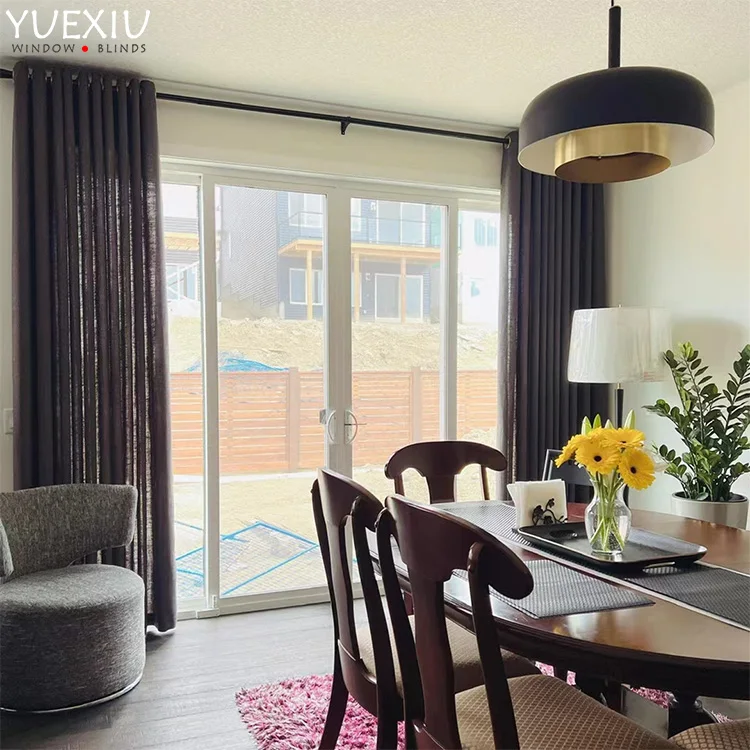 New Design Living Room Decorative Fabric Valance Cortinas Home Window Luxury Pleated Curtains