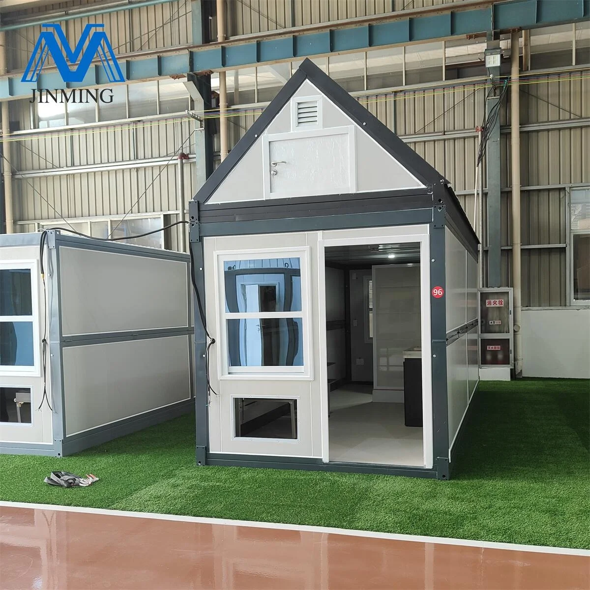 20ft 40ft Folding Container Triangle House Prefab Modular Portable Barn House Luxury  Villa Office Storage Shed Home