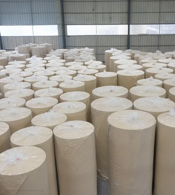 China Factory Hygienic Facial Tissue Mother Jumbo Roll Virgin Pulp Facial Paper Parent Big Roll