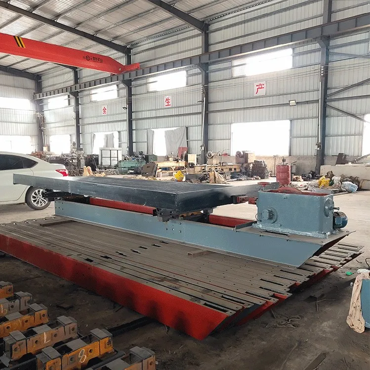 Gold chrome ore gravity separating 6s shaking table