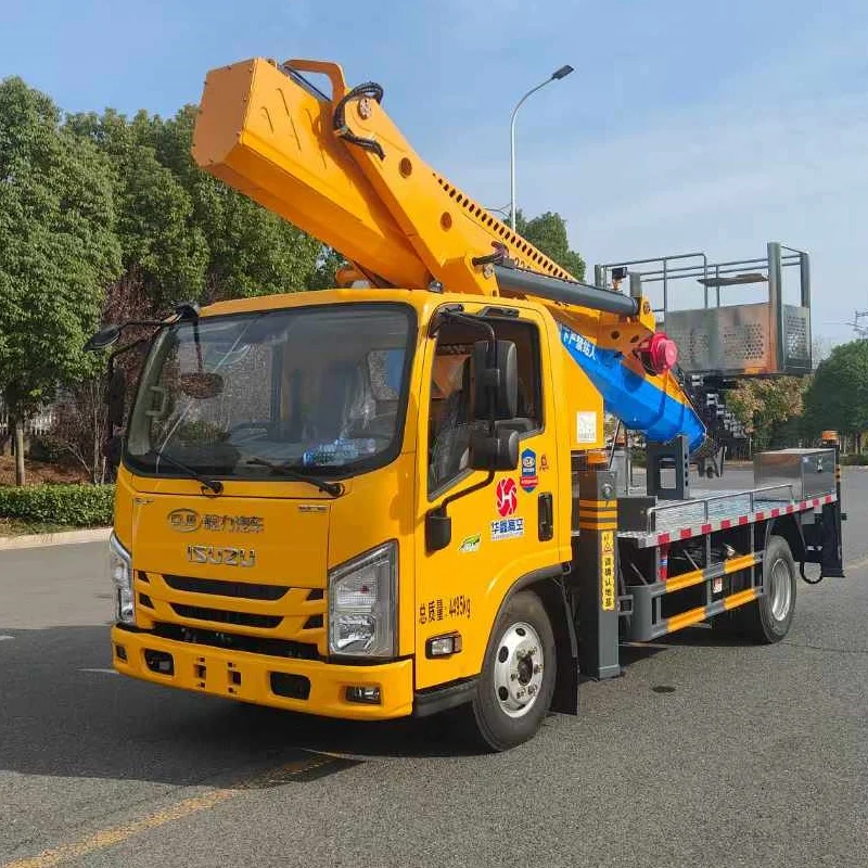 Aerial work truck  multifunctional bridge inspection vehicle manufacturers direct sales can be customized production