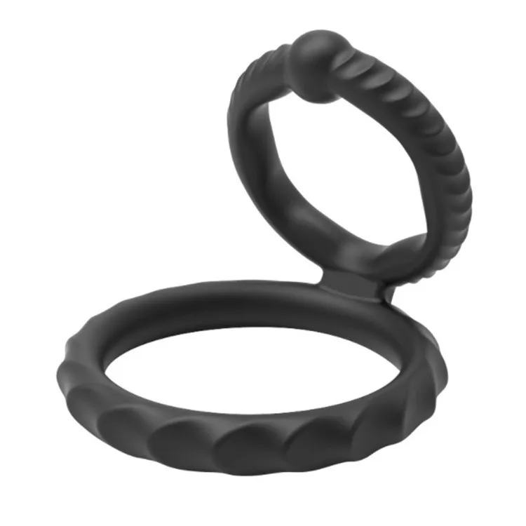 New Style Adult Sex Toys Erection Longer Harder Stronger Cock Ring Enlargement Silicone Penis Ring for Men