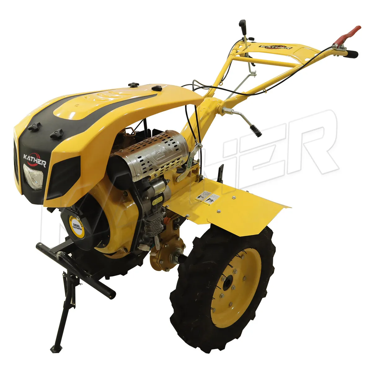 Hand Push Mini Garden Hand Micro Cultivator Rotary Gasoline Power Weeder 7hp 9hp 10hp Diesel Engine Mini Power Tiller Price