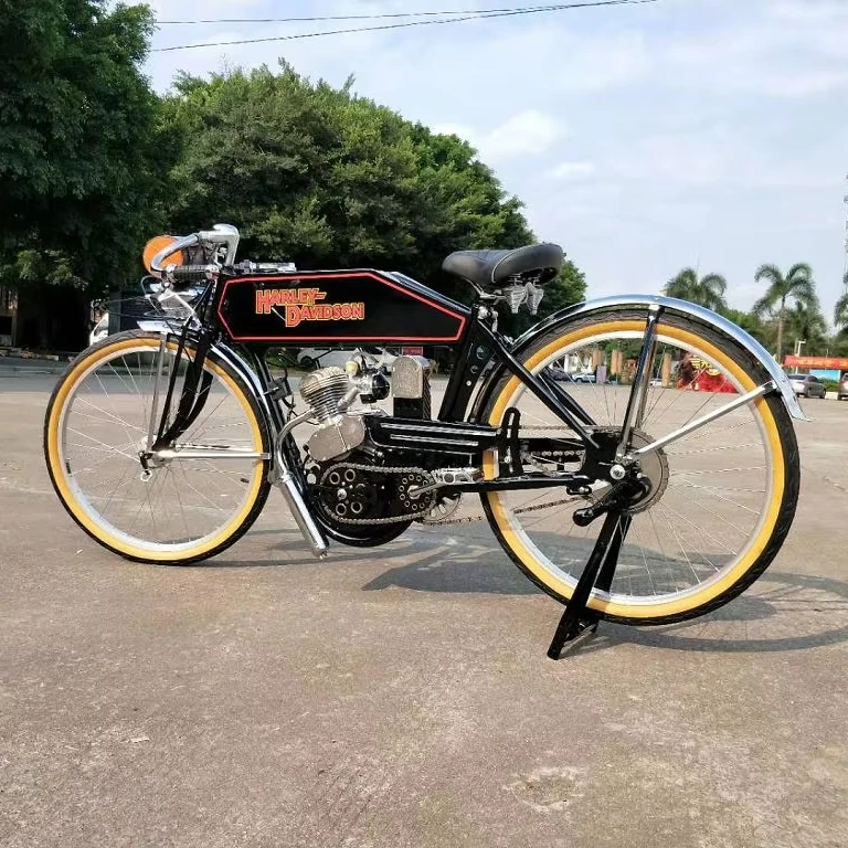 Винтажный стиль WHIZZER BIKE моторизованный велосипед с педалями